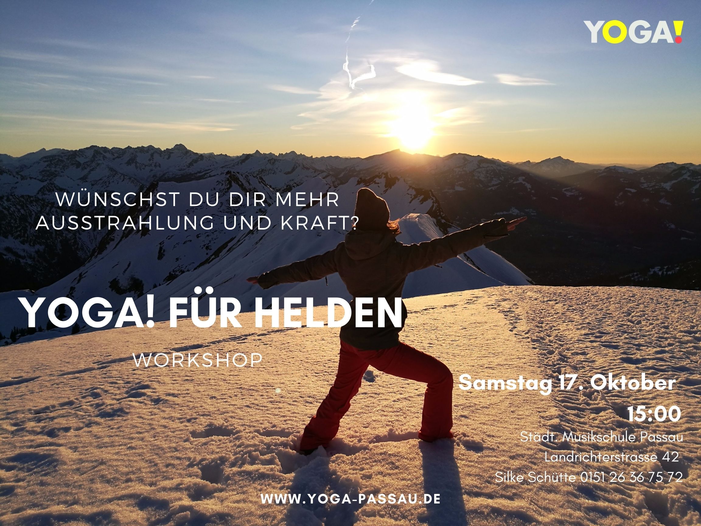 Workshop YOGA! fr Helden